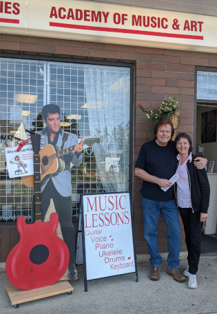 Academy of Music and Art Rebound Oceanside Cheque.